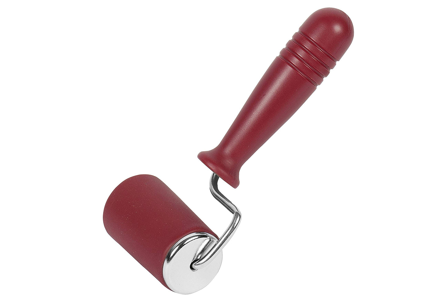 Veltnītis cepšanas formām KAISER 18 x 4 cm – KAISERflex Red, 100% pārtikas silikons ar metāla serdi, ergonomiski rokturi, augsta formas stabilitāte un elastība