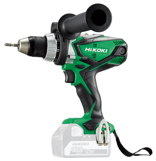 HiKOKI akumulatora urbjmašīna DS18DSDL - 18V, 92Nm, 22 griezes momenta, LED, mīksts rokturis, bez lādētāja un kofera