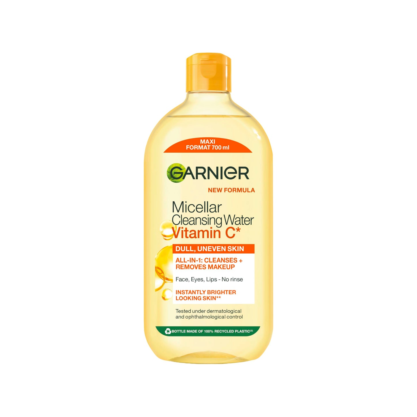 Mitrinājošs micelārais sejas ūdens Garnier SkinActive All-in-1 ar C vitamīnu, 700 ml, jutīgai ādai