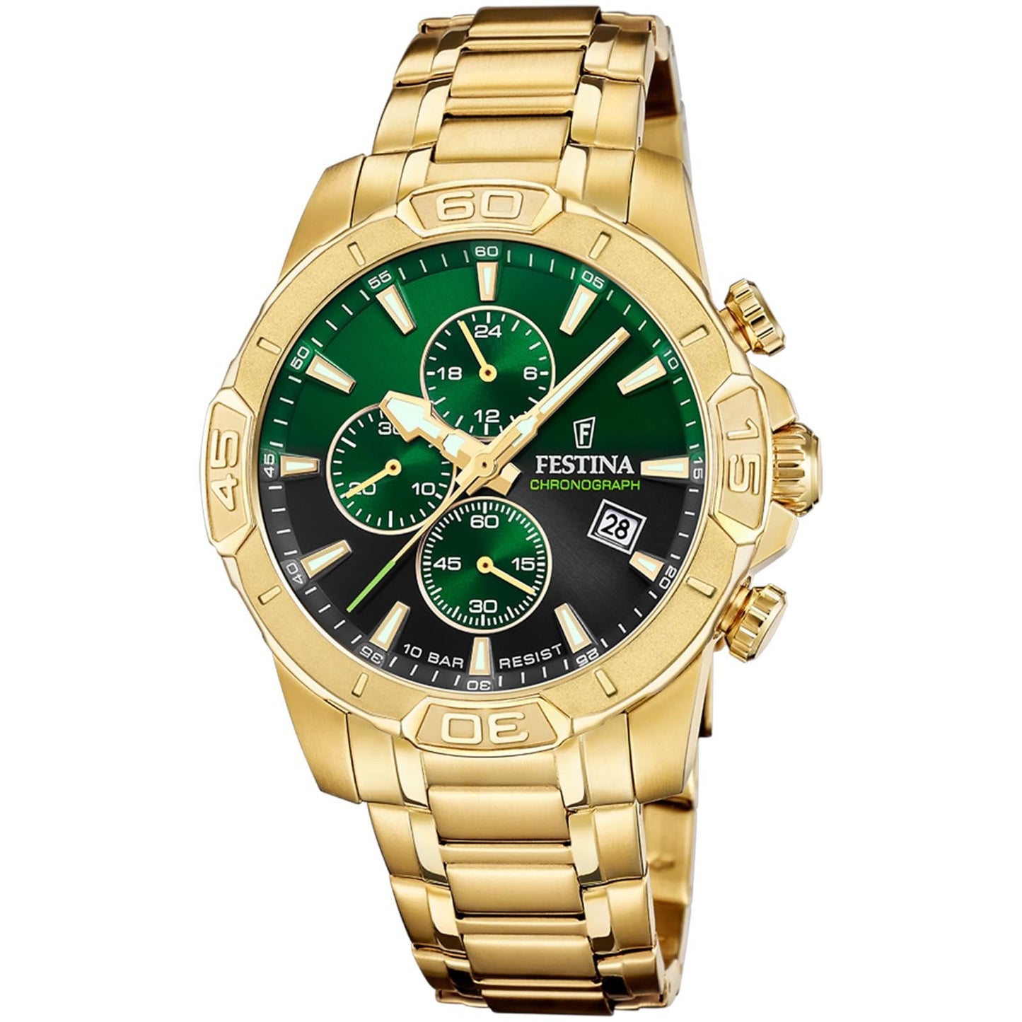 FESTINA Sporta pulkstenis F20705/6 - Stylish sports watch with chronograph, water-resistant design, and durable strap.