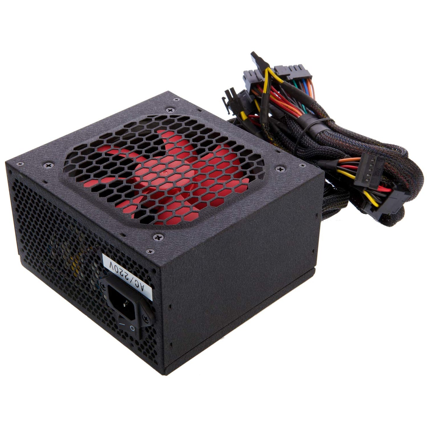 ITEK barošanas bloks Desert 750 - V2.31, 12cm, 20+4P, 2Ide, Fdd, PciE, P8, 4Sata, Aktīvs PFC, augsta jauda.