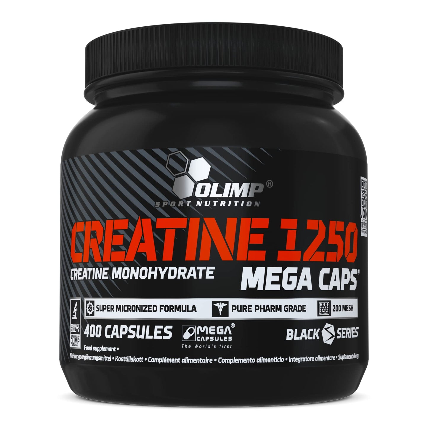 Olimp Creatine 1250 Mega Caps - 400 kapsulas