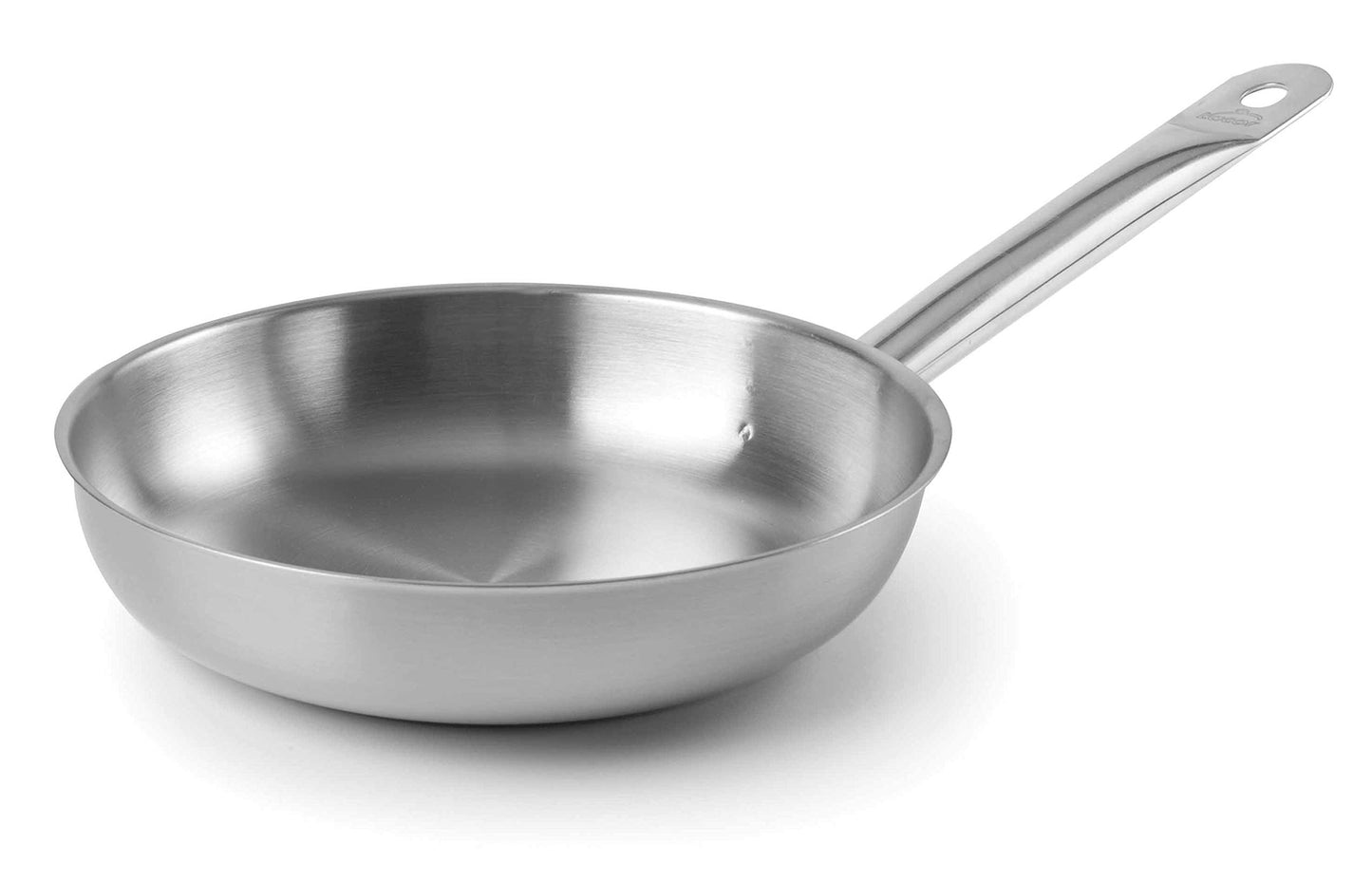 Lacor 51628 panna ar sviestmaižu dibenu 28 cm, sudrabs - izturīga, nerūsējošā tērauda konstrukcija, ideāla cepšanai.