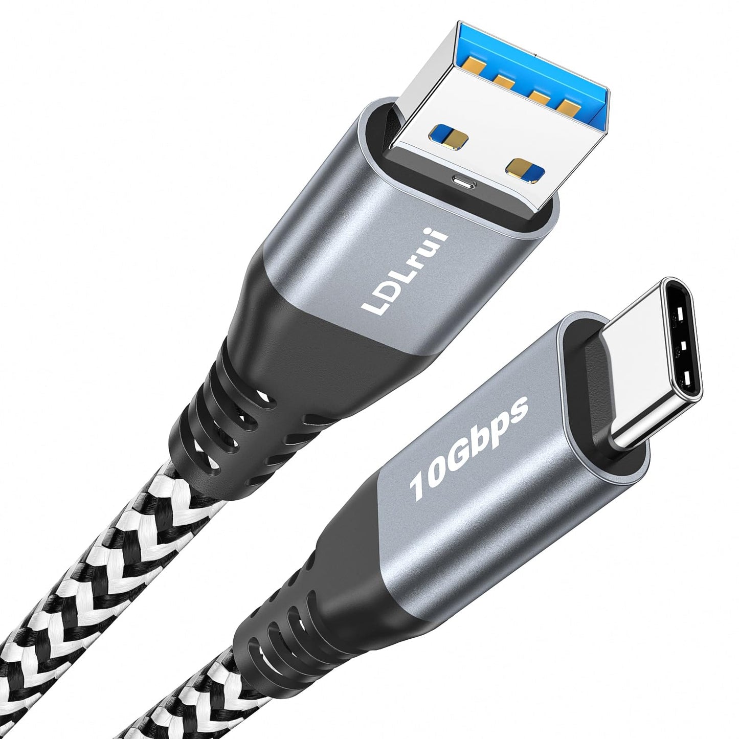 USB-A uz USB-C datu kabelis 1.8m 10Gbps, LDLrui USB 3.2 Gen 2