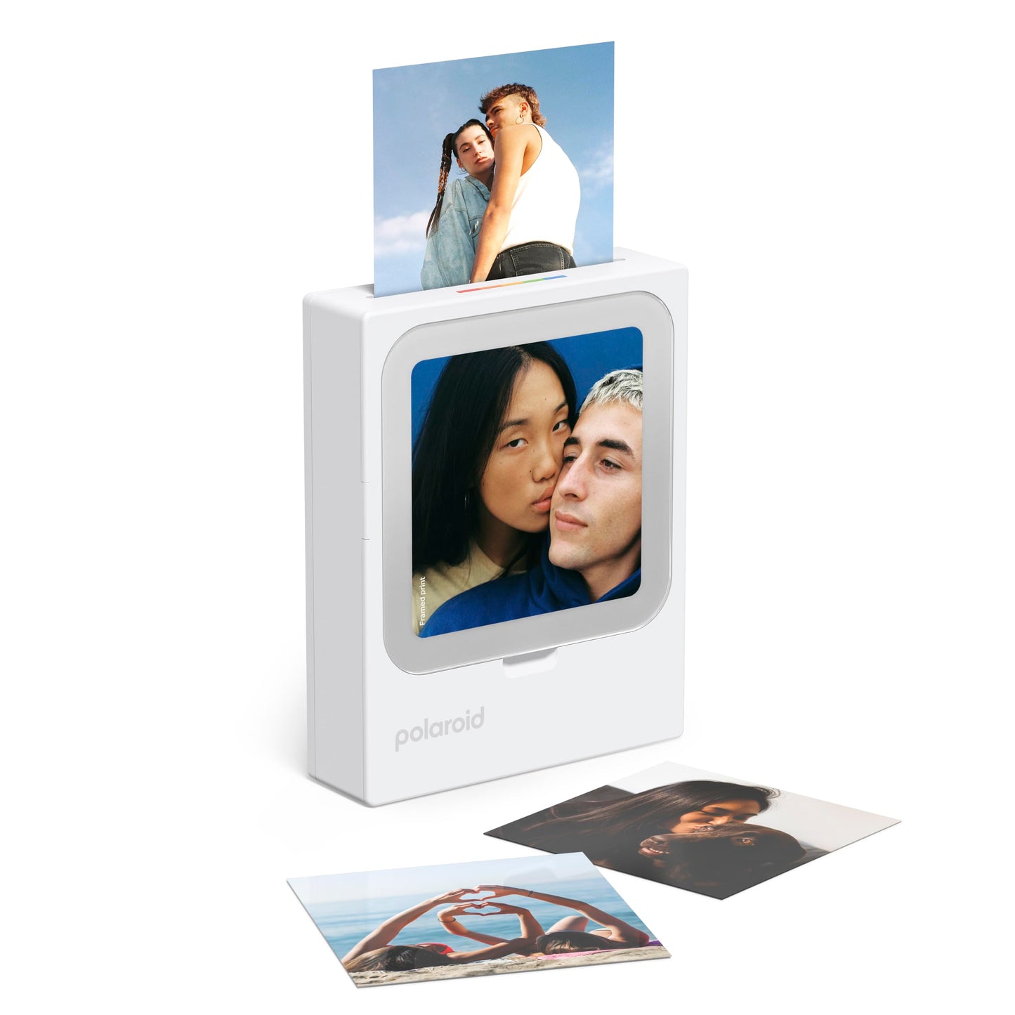 Polaroid HiPrint 3x3 foto printeris, Bluetooth, balts, komplekts ar 60 loksnēm
