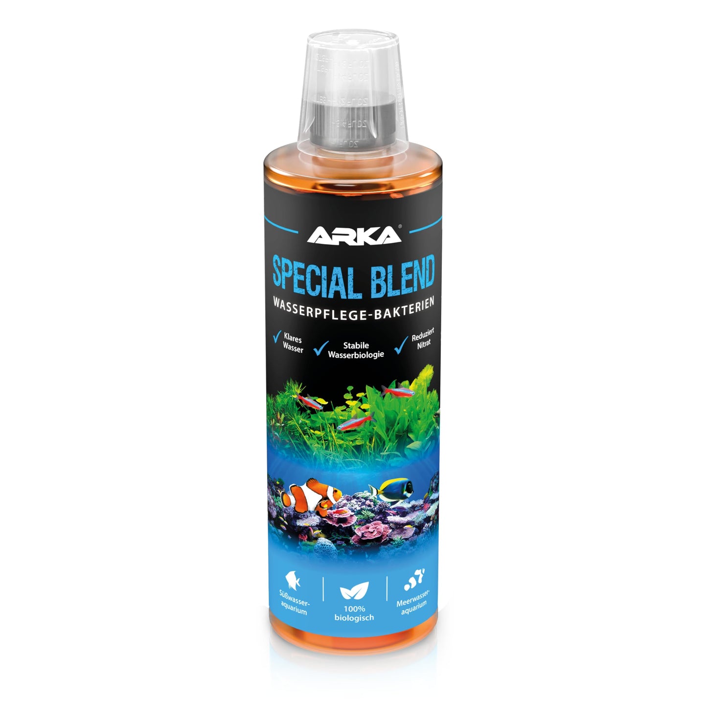 Akvārija tīrīšanas baktērijas 473 ml – Special Blend ūdens kopšanas baktērijas