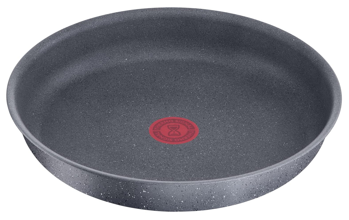Lagostina Ingenio Mineralis Green cepamā panna Ø 24 cm - 100% pārstrādāta, piemērota gāzei, cepeškrāsnij, indukcijai, ar gatavošanas indikatoru.