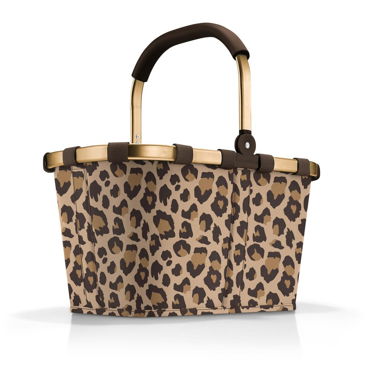 Iepirkumu grozs reisenthel carrybag frame leo macchiato – izturīgs, ietilpīgs un ar praktisku iekšējo kabatu – elegants, ūdeni atgrūdošs dizains
