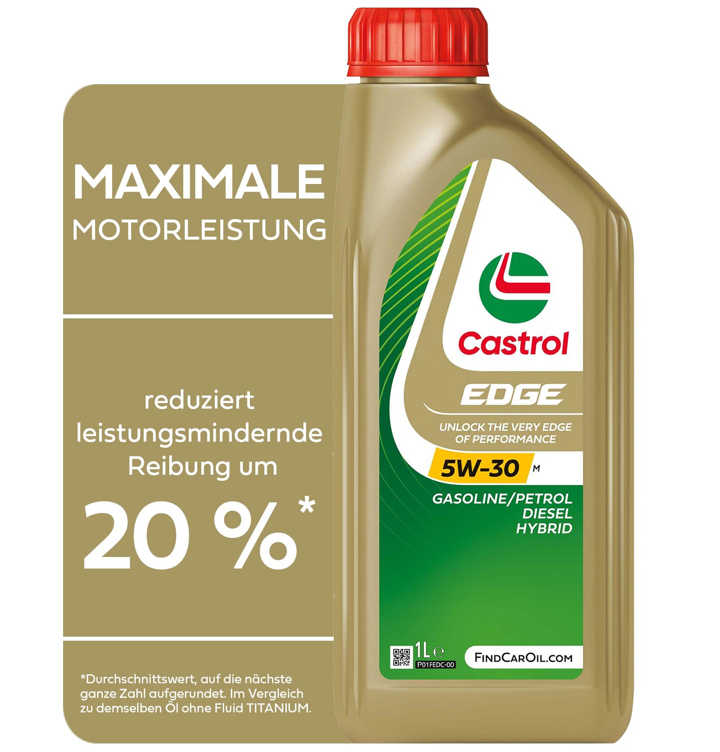 Motoreļļa Castrol EDGE 5W-30 M, 1L