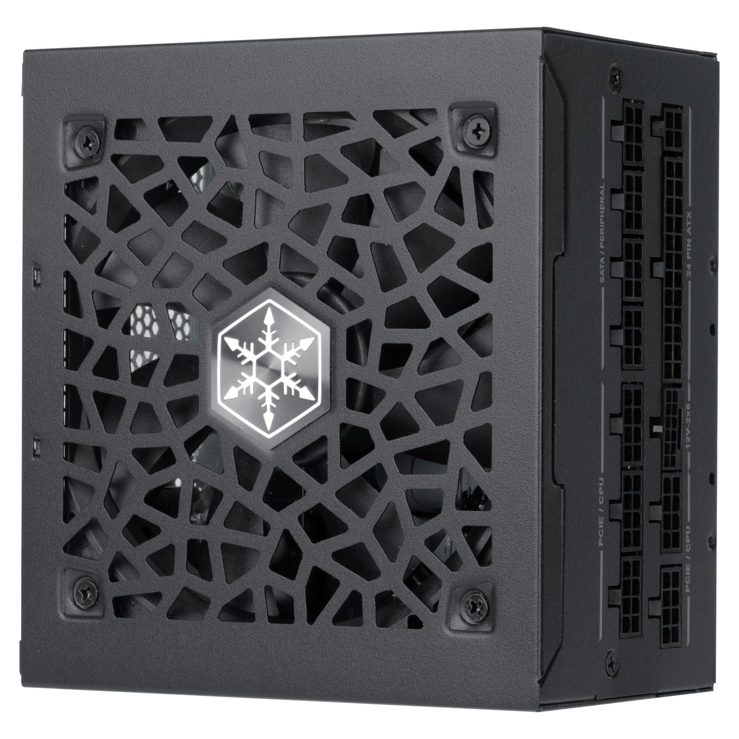 SilverStone HELA 750R Platinum - 750W fully modular PCIe 5 ATX power supply, 80 Plus Platinum efficiency.