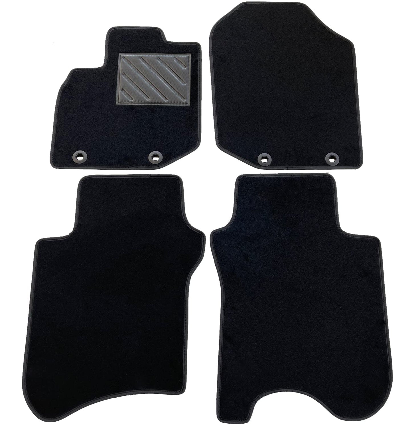 AUTO-STYLE bagāžnieka paliktnis 'Design' saderīgs ar Jeep Avenger (Benzīns/Elektra) 2023- (Augstums) pelēks