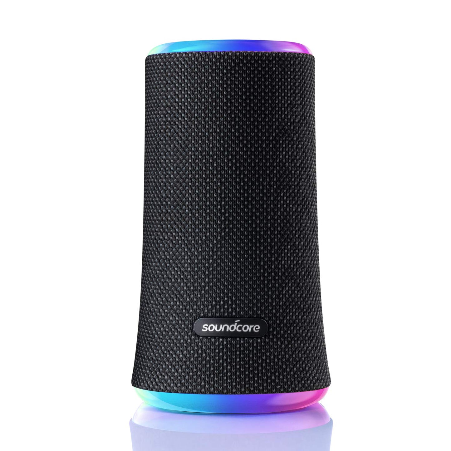 soundcore Anker Flare 2 Bluetooth skaļrunis, ar IPX7 ūdensizturību, 360° apkārtējo skaņu, āra lietošanai, dārzā, pludmalē, brīvdienās, ar PartyCast, EQ regulēšanu un 12 stundu akumulatora darbības laiku