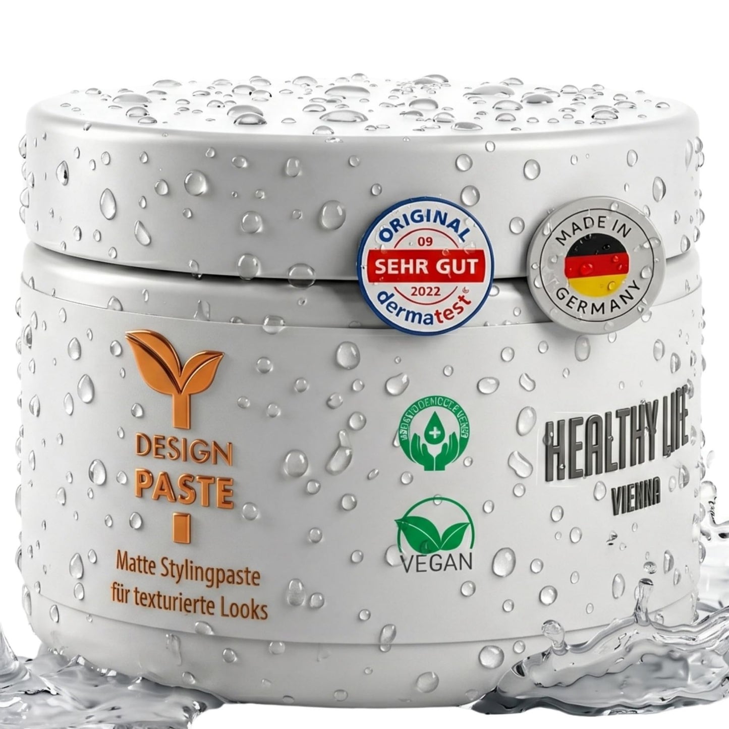 HLV Design Paste matēta matu pasta, vegāna, apjoms un tekstūra, 50 ml