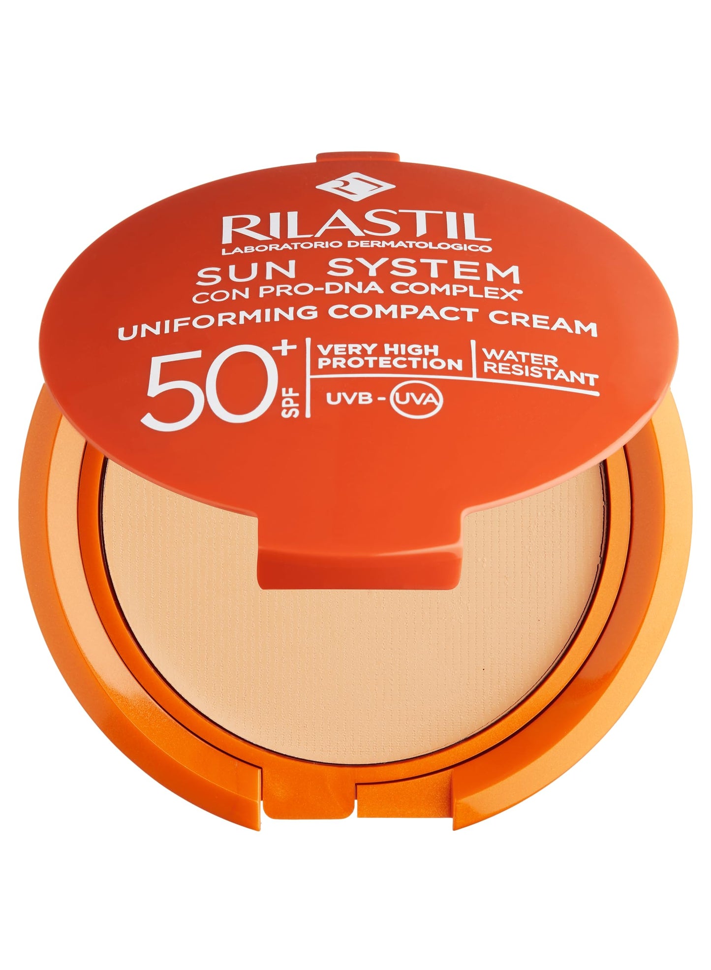 Tonējošs saules aizsargkrēms Rilastil Sun System Beige SPF 50+, ūdensizturīgs, visiem ādas tipiem, 10 g