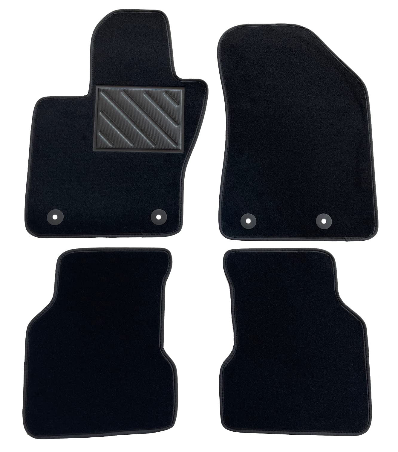 MDM SP-5137 paklāji Velūrs automašīnu paklājs piemērots Renault Kadjar 06.2015>09.2022