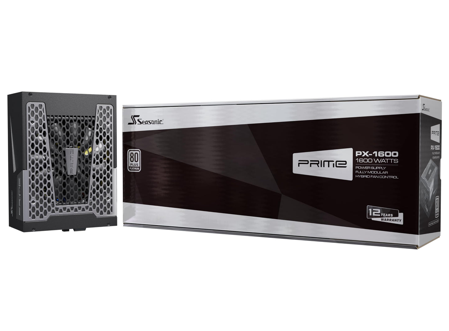 Seasonic Prime PX 1600 - 1600W power supply unit with high efficiency and modular design.