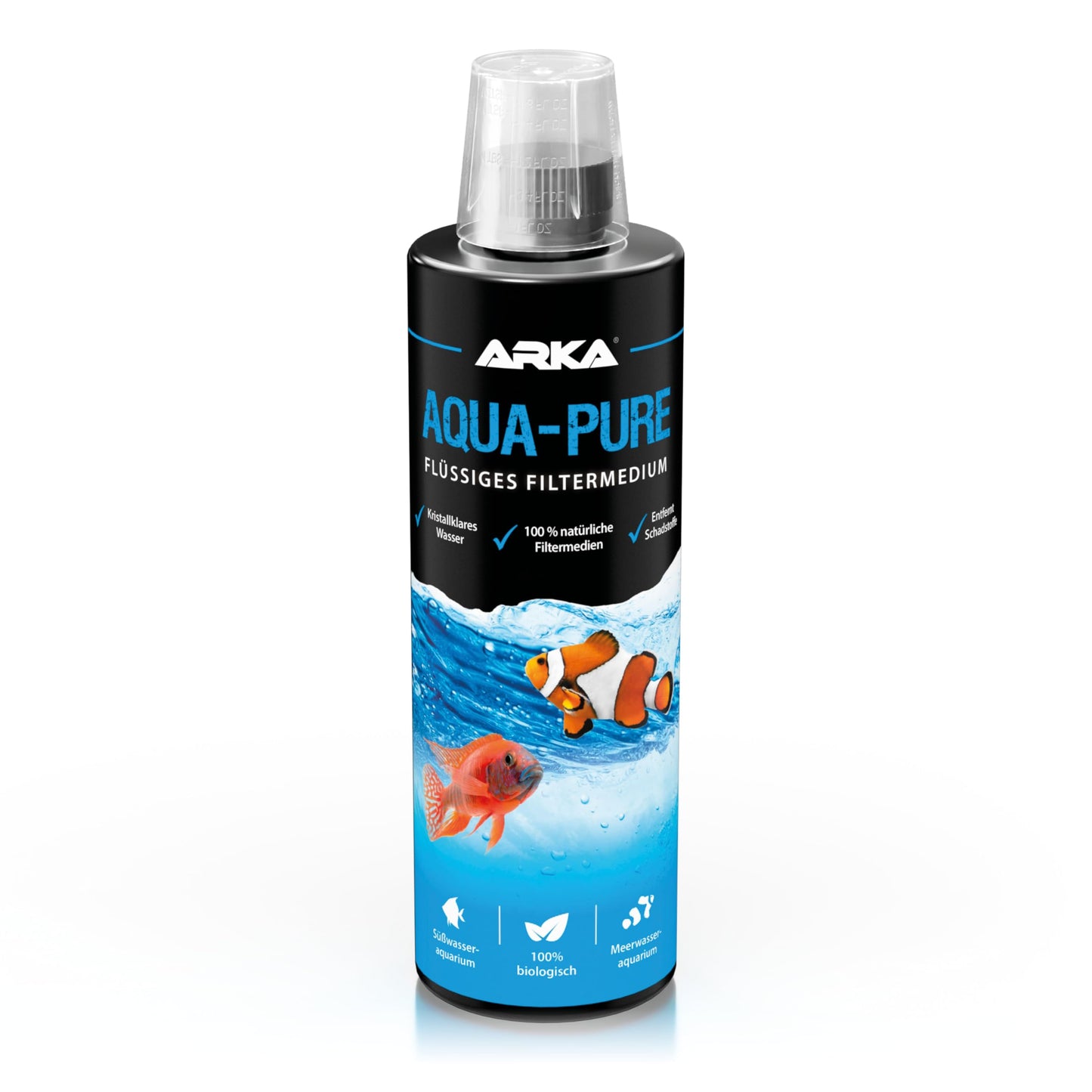Akvārija ūdens dzidrinātājs 473 ml - Aqua-Pure filtra vide tīram ūdenim
