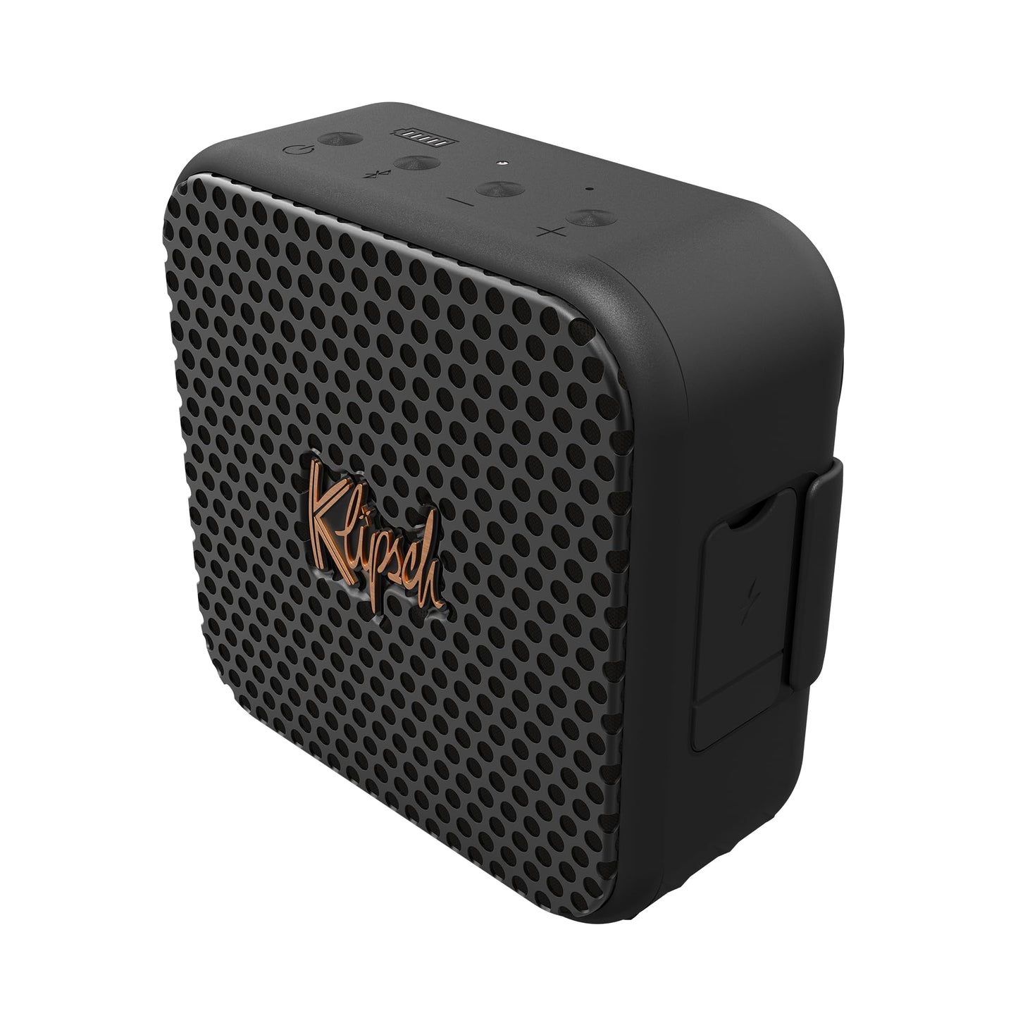 Klipsch Austin, portatīvais Bluetooth skaļrunis ar iebūvētu mikrofonu, Bluetooth 5.3, 12 stundu akumulatora darbības laiks