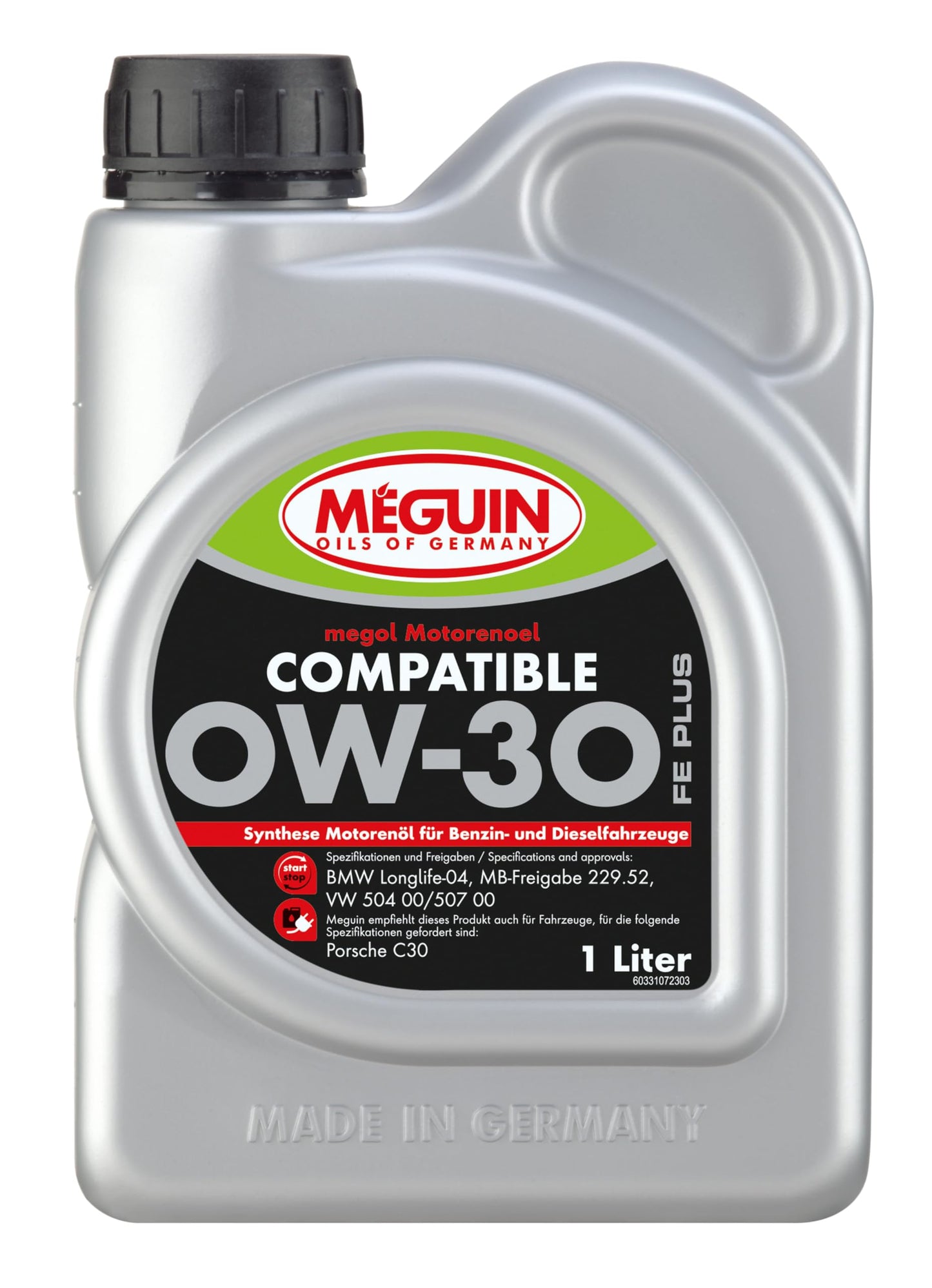 Meguin megol motorolie saderīga SAE 0W-30 FE Plus | 1L | motorolie | Art.-Nr.: 33107
