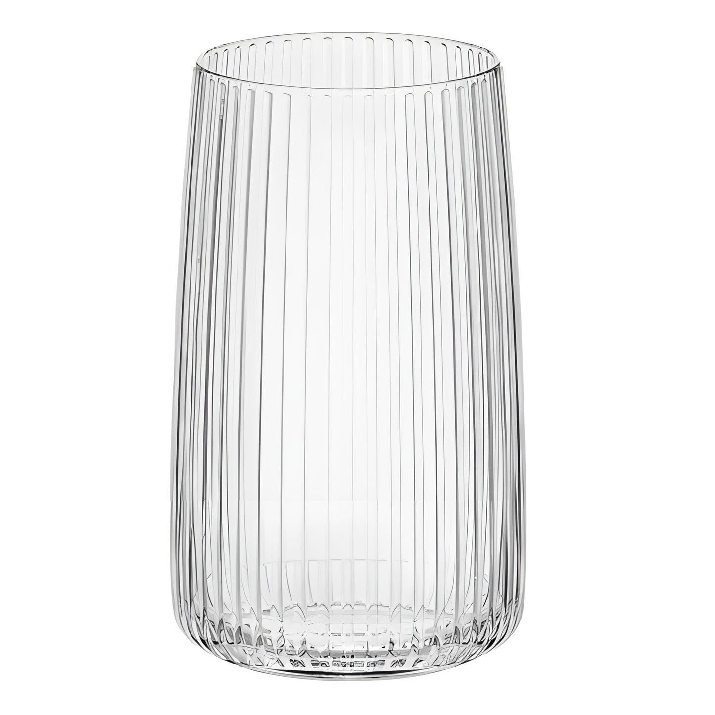 Rievotas ūdens glāzes Glasmark KROSNO 1992, 6 gab., 480 ml, caurspīdīgas, piemērotas trauku mazgājamai mašīnai