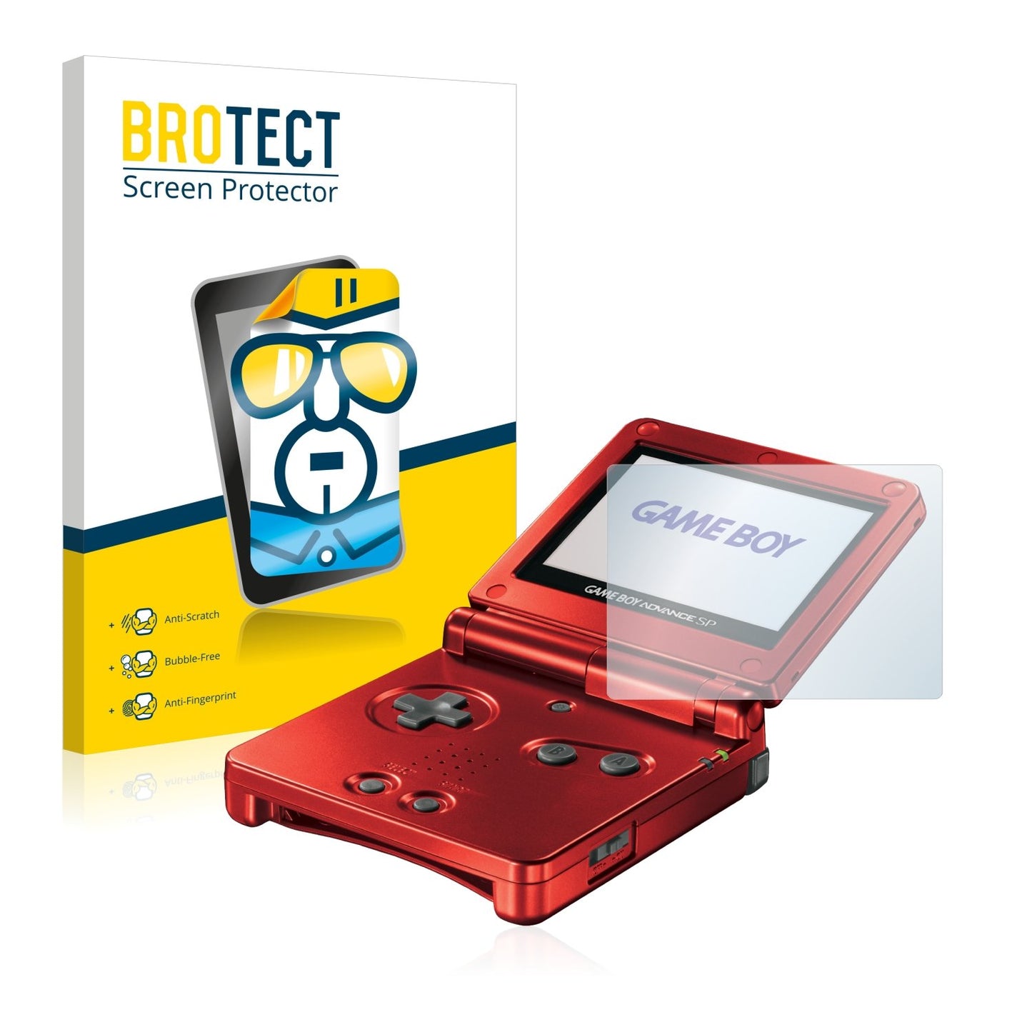 BROTECT ekrano apsauginė plėvelė Nintendo Gameboy Advance GBA SP