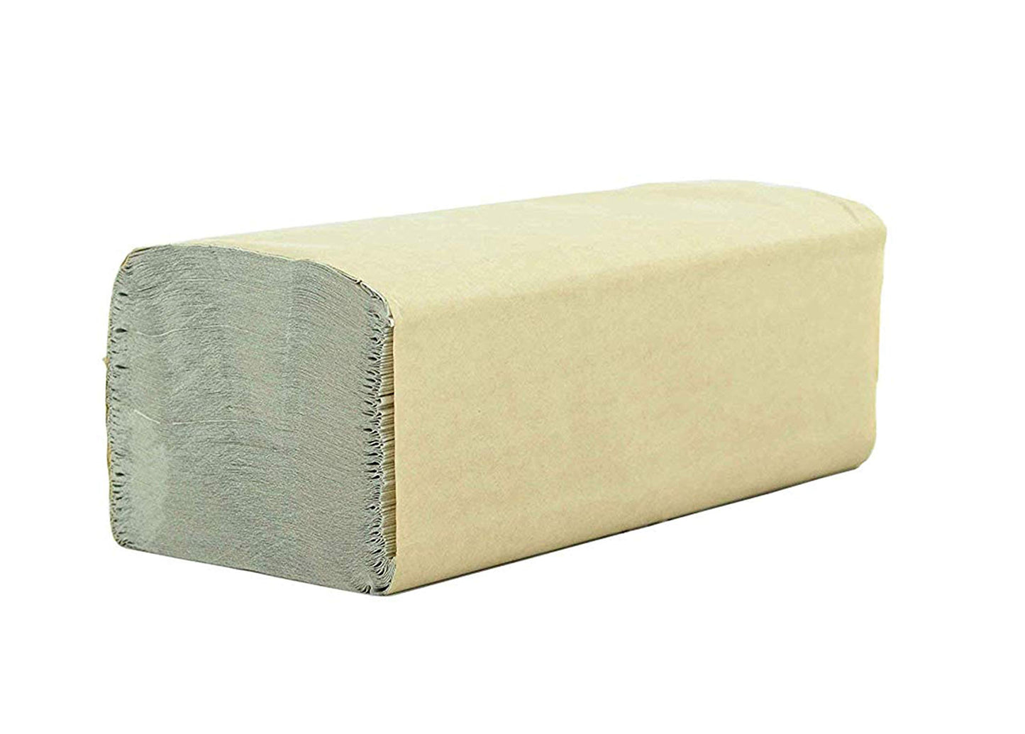 Papīra roku dvieļi SemyTop Quicky, ZZ locījums, 25 x 23 cm, 1 slānis, dabīgi, 5000 loksnes, 1 iepakojums (10 x 500 gab.), ST-77048