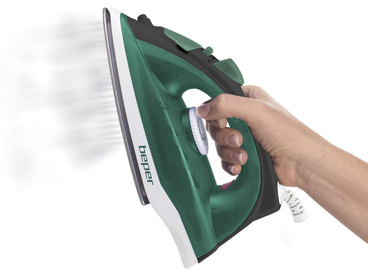 BEPER P204FER004 gludeklis - 2200W, 150ml ietilpība, 0-15g/min tvaiks, regulējama temperatūra, Ottanium