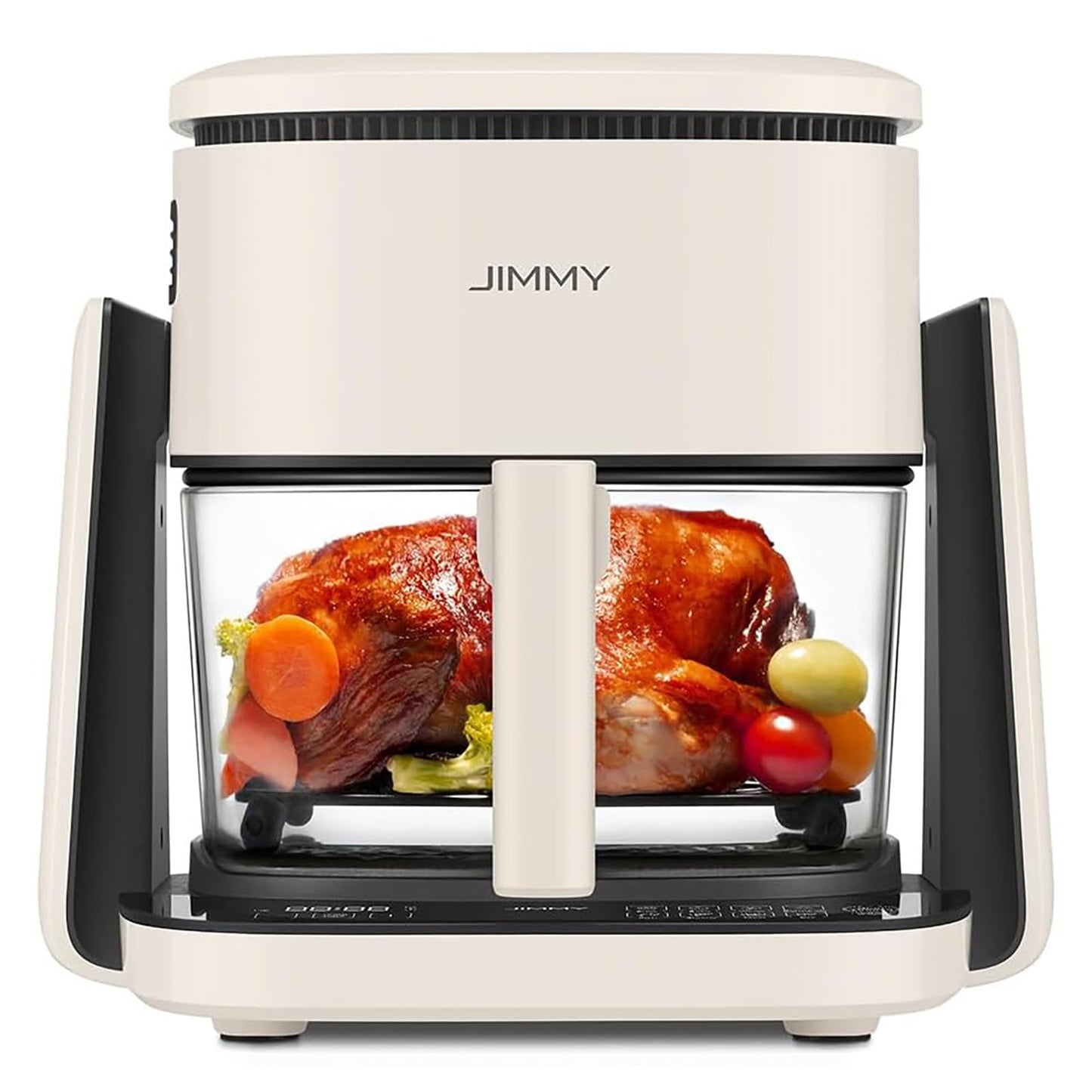 JIMMY AF3 2-in-1 gaisa fritēšanas ierīce - 4L, 1100W, 8 gatavošanas programmas, plākšņu funkcija