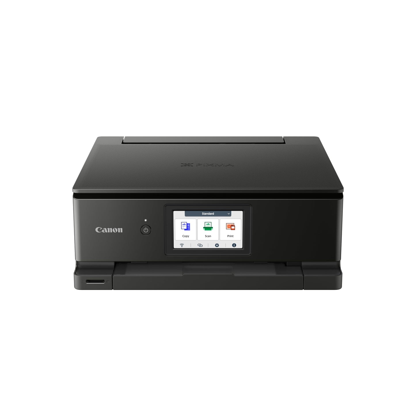 Canon PIXMA TS8750 - 3in1 printer with A4, 10.8cm touchscreen, WLAN, duplex printing, 2 paper trays, 6 individual inks, black