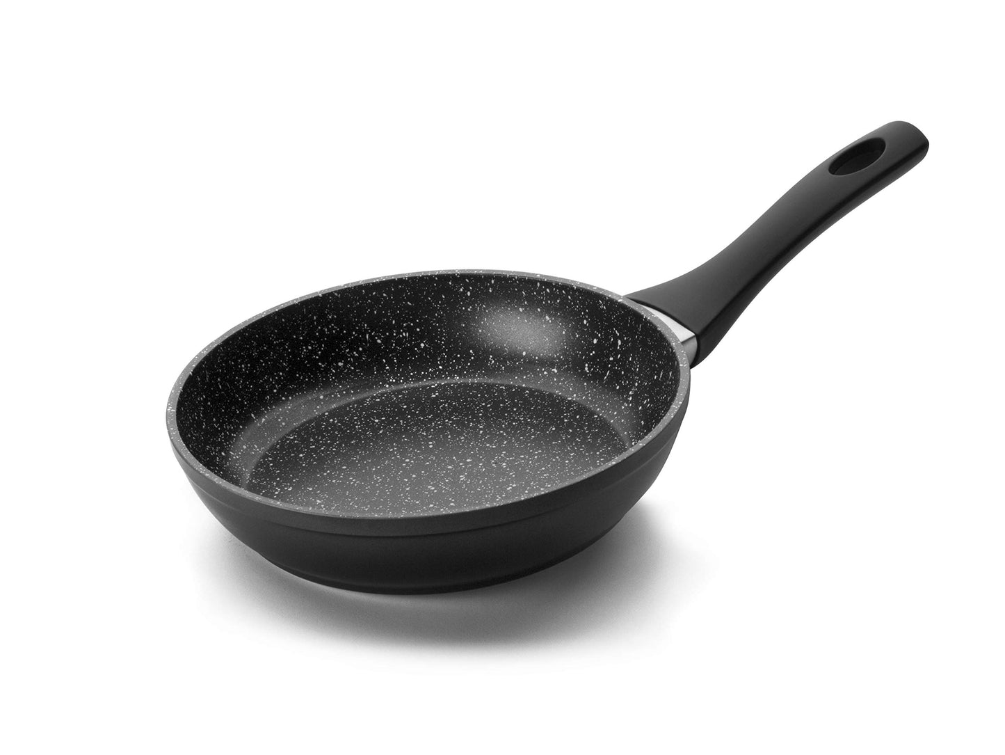 IBILI panna Natura - 18 cm, alumīnijs, akmens stilā, pretpiedeguma, piemērota indukcijai