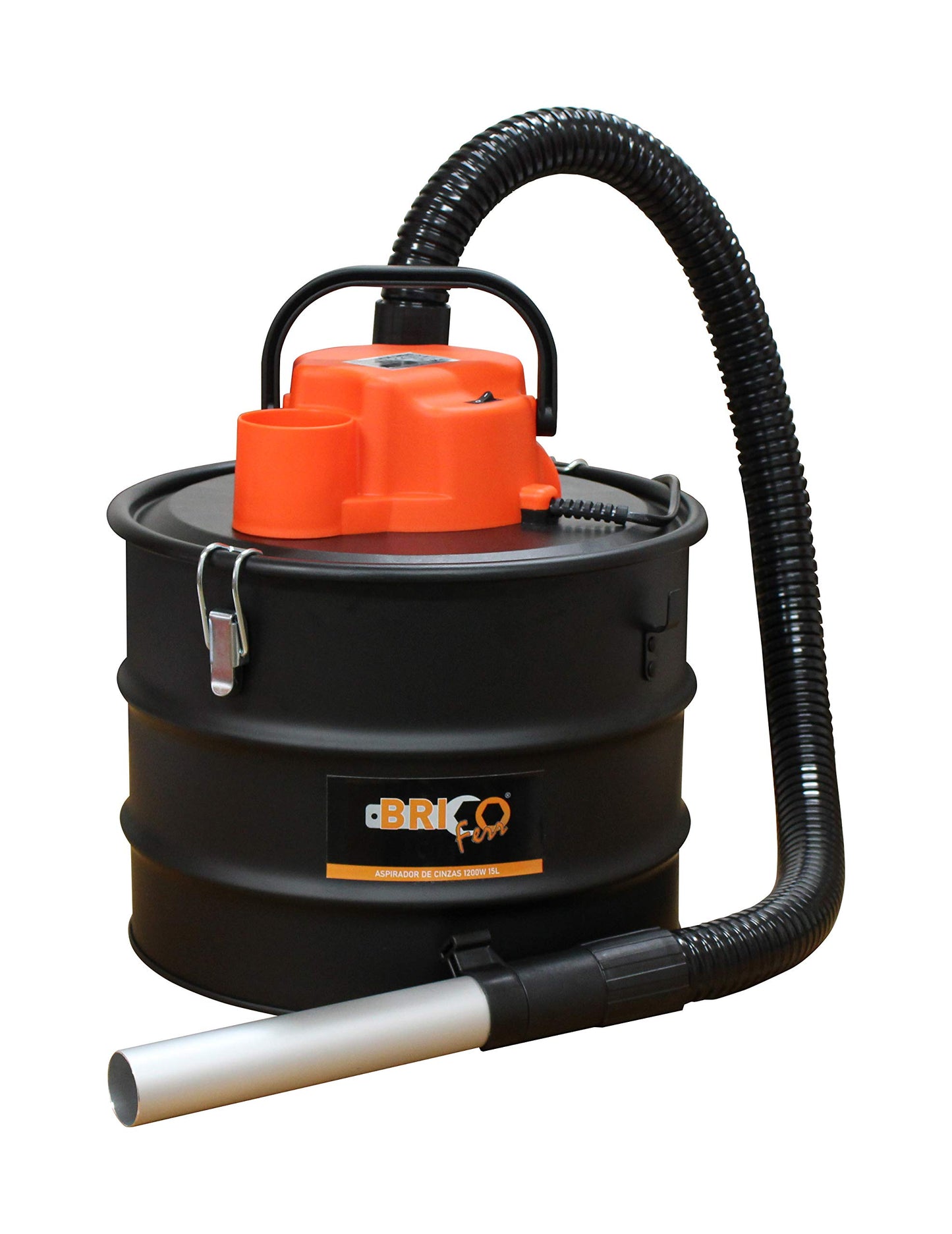 Pelnu sūcējs 15 l, 1200 W - jaudīgs, efektīvs, ideāls pelnu un mazu gružu savākšanai.