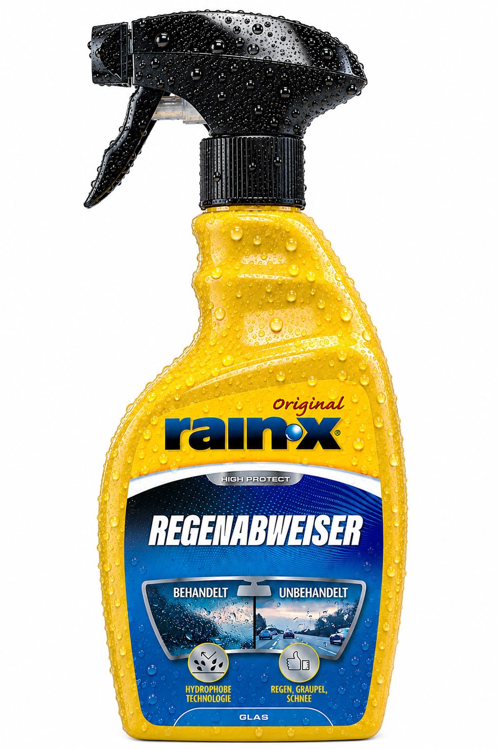 Rain-X lietus atbaidītājs auto stiklam, vējstikliem un stiklam - 500 ml