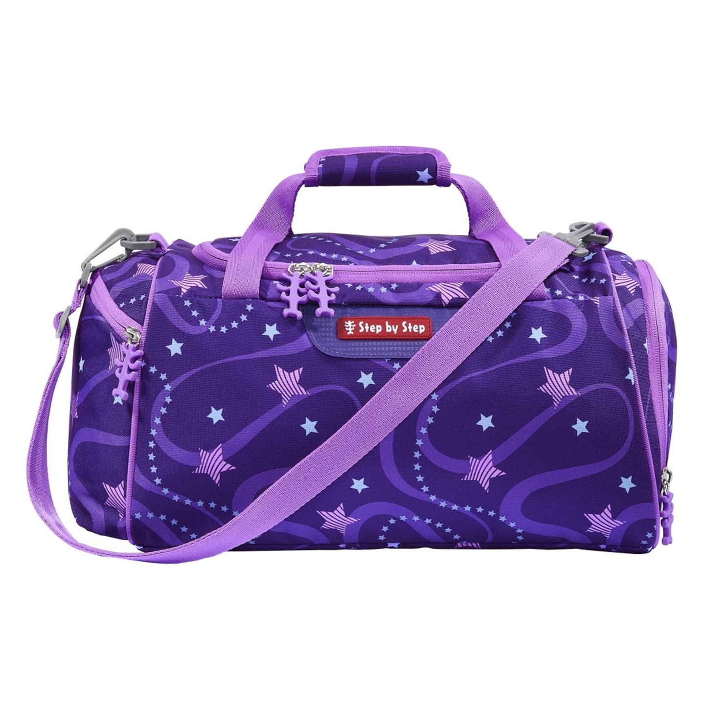Sporta soma Step by Step Pegasus Emily ar mitrās veļas nodalījumu, noņemama plecu siksna, regulējama plecu siksna, no 1. klases, 13 l, violeta