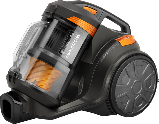 SENCOR SVC 1080TI - Black and yellow vacuum cleaner, 850W power, 3.5L capacity, 78dB noise level.