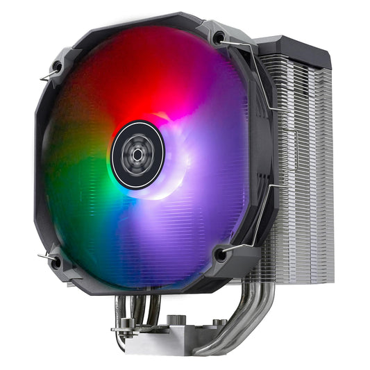SilverStone Argon V140 ARGB - High-performance 140mm cooler for Intel and AMD sockets, SST-ARV140-ARGB.