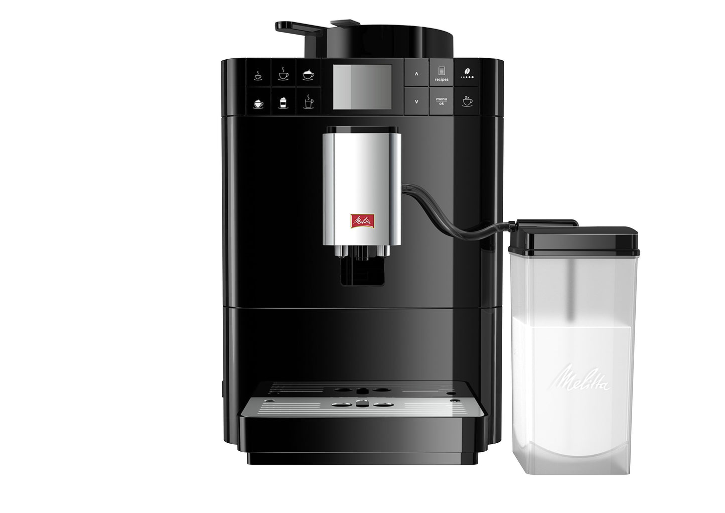 Melitta Caffeo Varianza CSP F570-102 - pilnībā automātiska kafijas automāts, piena tvertne, viena pieskāriena funkcija, 1,2l, melns