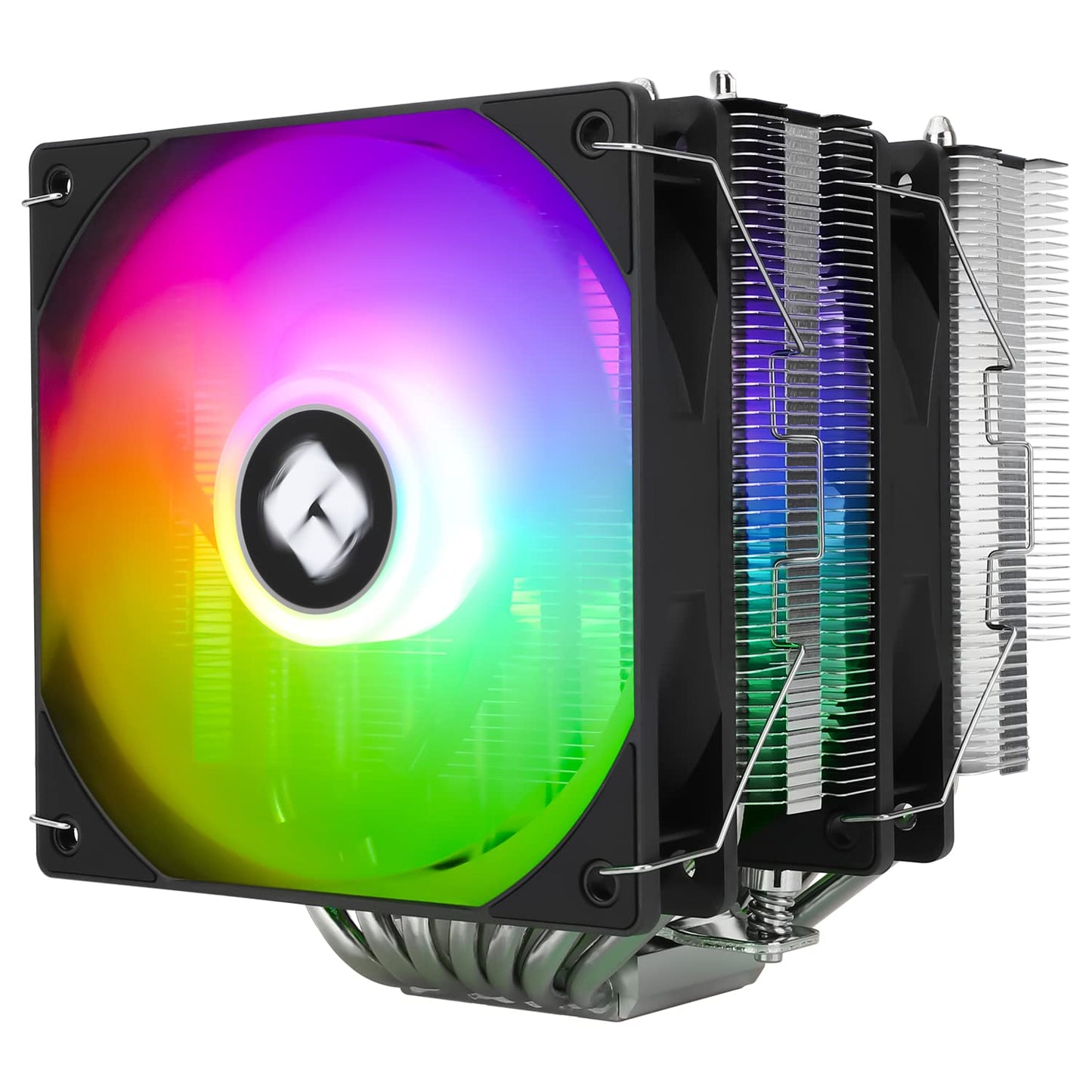 Thermalright PS120SE ARGB CPU dzesētājs - 7 siltuma caurules, divi 120 mm PWM ventilatori, AGHP 4.0, S-FDB gultnis.