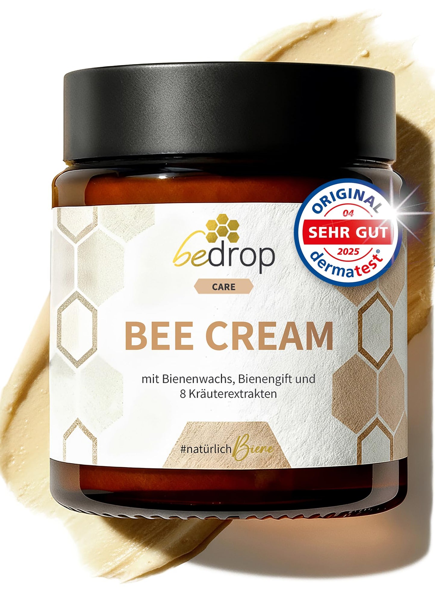 Bišu indes krēms ķermenim bedrop Bee Cream, atvēsinošs un sildošs, ar bišu vasku un 8 augu ekstraktiem, 100g