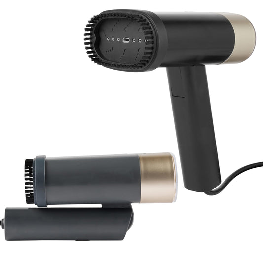 Petra PF01608VDE - Pārnēsājams tvaika gludeklis, salokāms rokturis, 100 ml, 1200 W, 30 sekunžu uzsilšana, viegls.