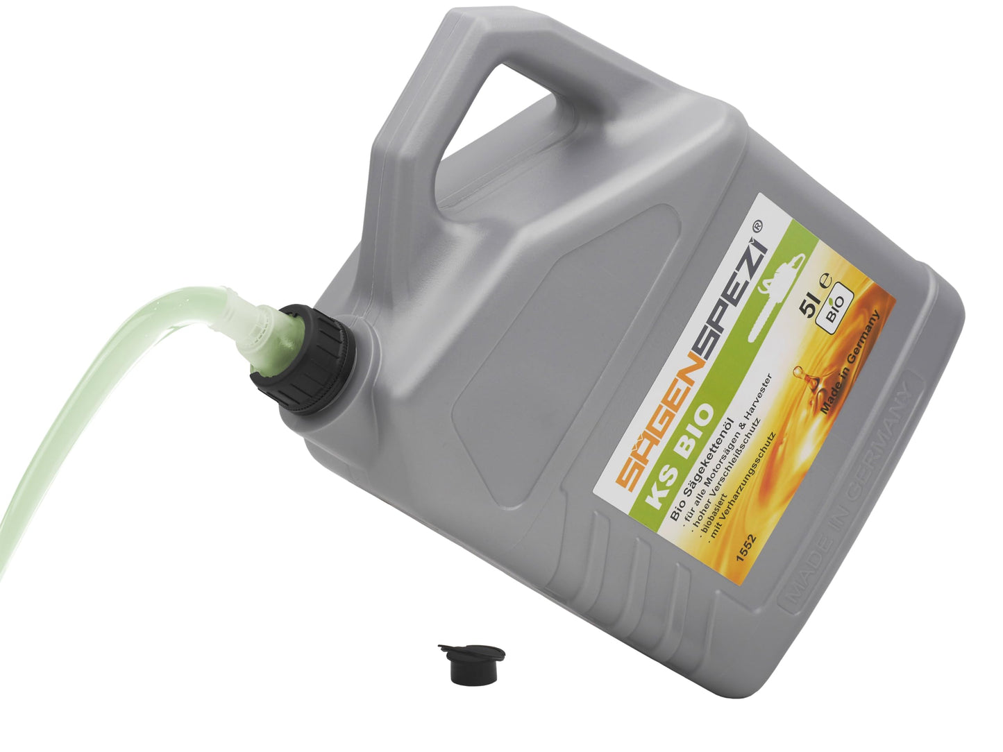 BIO ķēžu eļļa Sägenspezi KS, 5L, zāģa ķēžu eļļa motorzāģiem