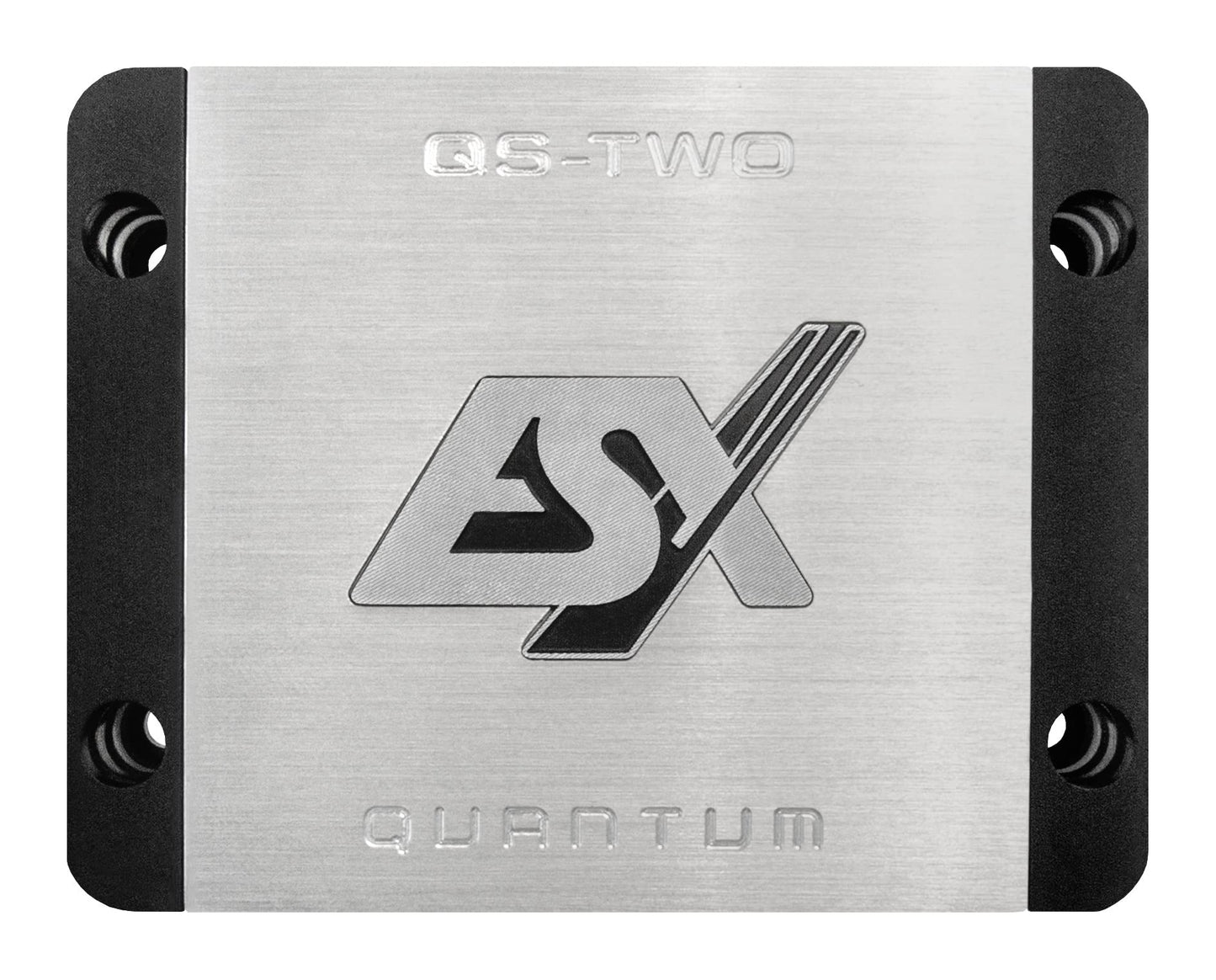 Auto pastiprinātājs ESX QS-Two Quantum, 2-kanālu Class D nano digitālais, 380 Watt Max. Ausgangsleistung