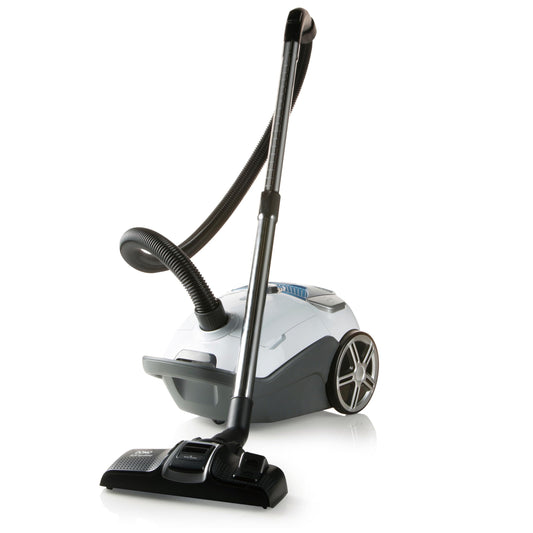 DOMO putekļsūcējs DO7291S - balts, 700 W, 3 litri, 68 dB, efektīva putekļu uzsūkšana.