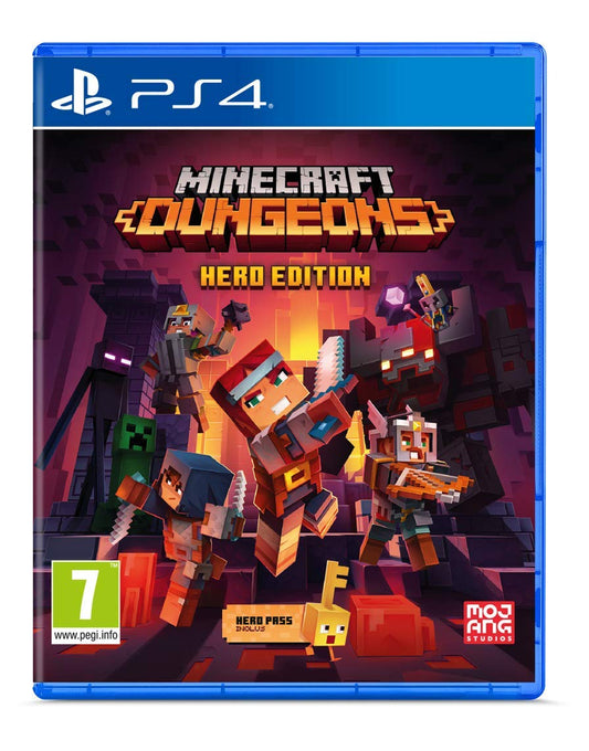 Minecraft Dungeons Hero Edition uz PS4, darbības/ piedzīvojumu spēle PS4.