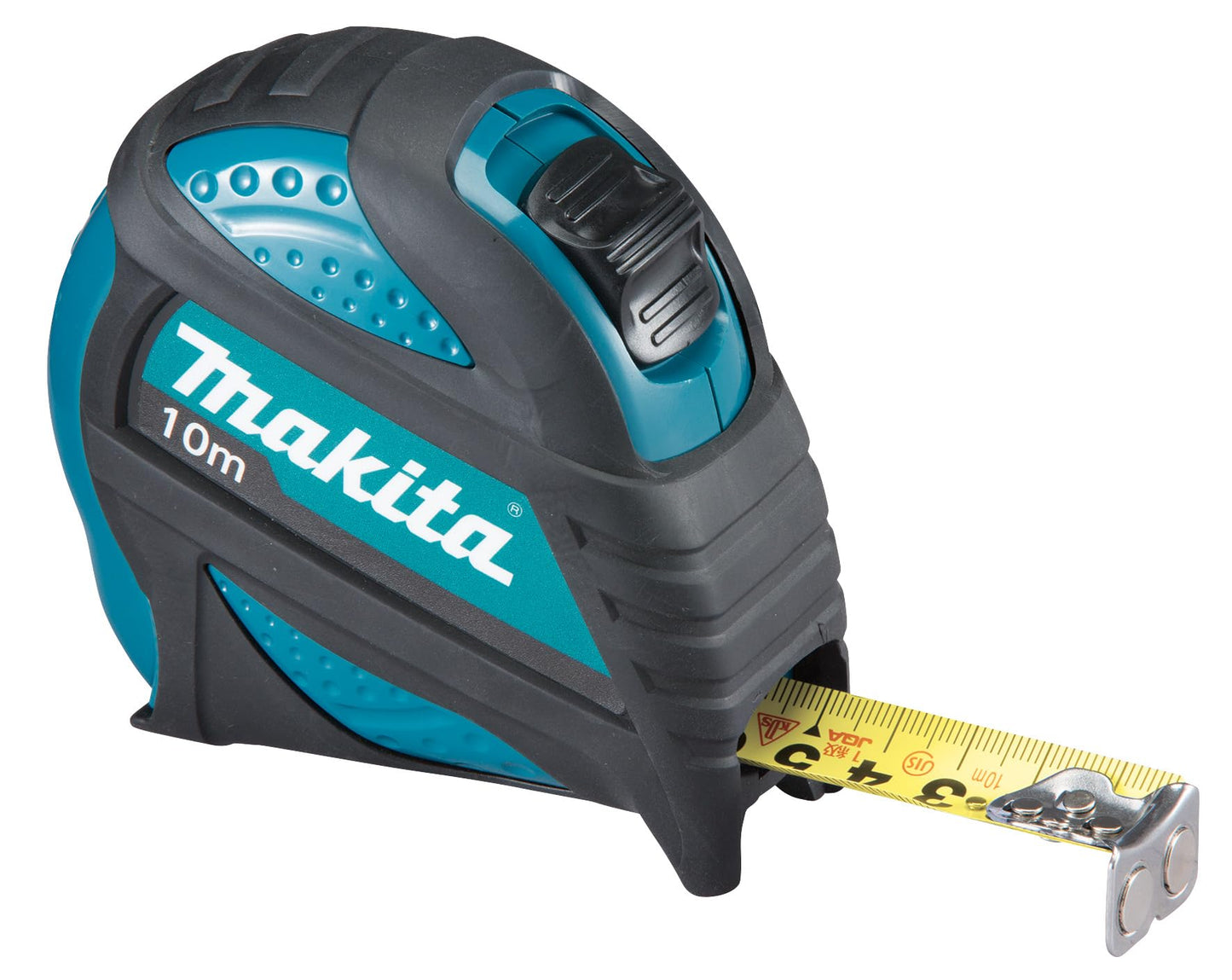 Mērlente Makita B-57168, 10 m, 25 mm, ar poliestera pārklājumu, fiksatoru un neodīma magnētu