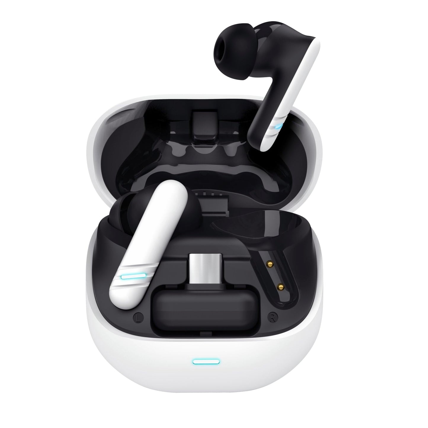 GXTrust Oxxie in-ear spēļu austiņas, bezvadu Bluetooth/USB-C uztvērējs