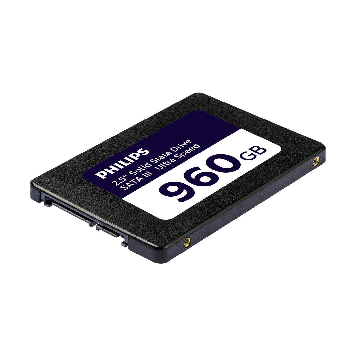 PHILIPS iekšējais SSD 2.5" SATA III 960 GB S130 - Ultra Speed, lasīšanas ātrums līdz 550 MB/s