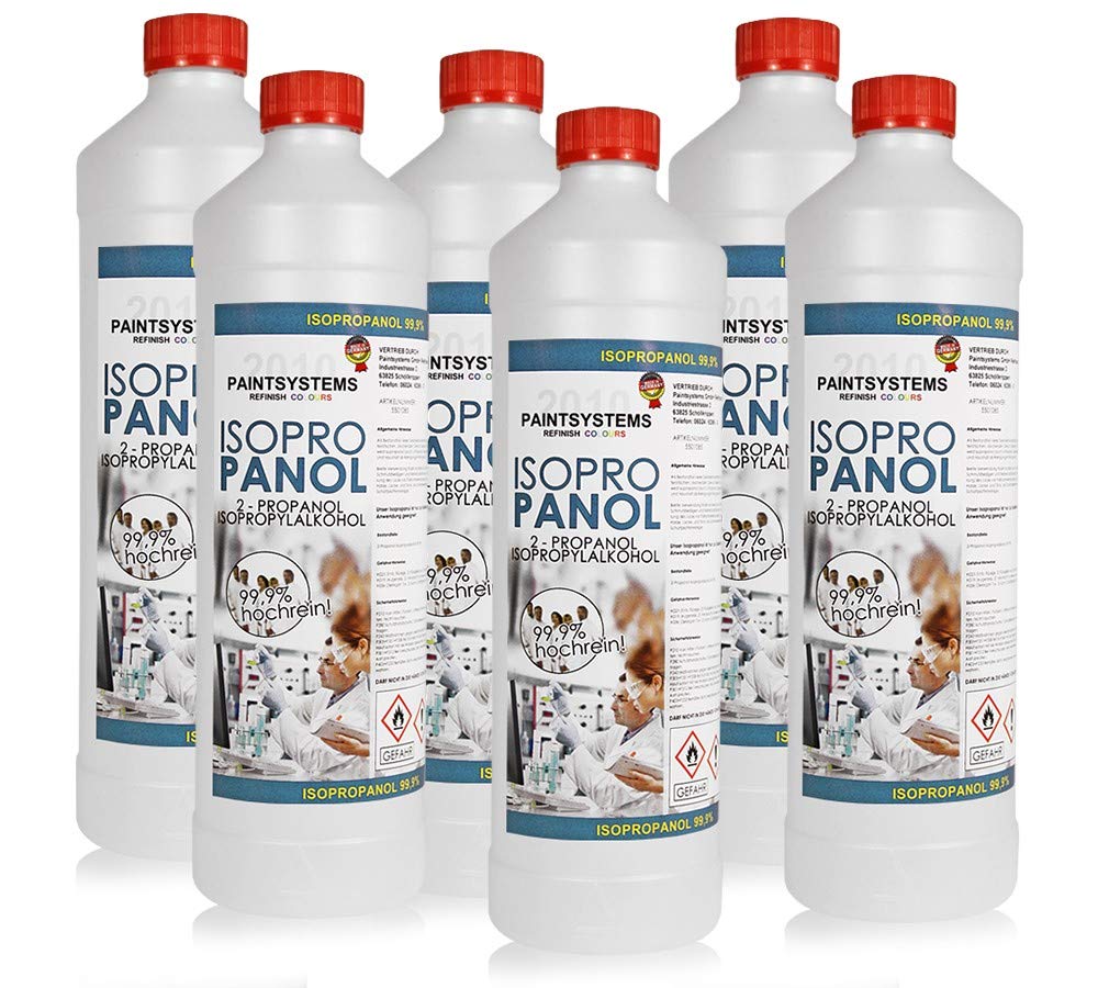 Izopropanols 2-propanols Isopropilspirts 99,9% - 6 x 1 L
