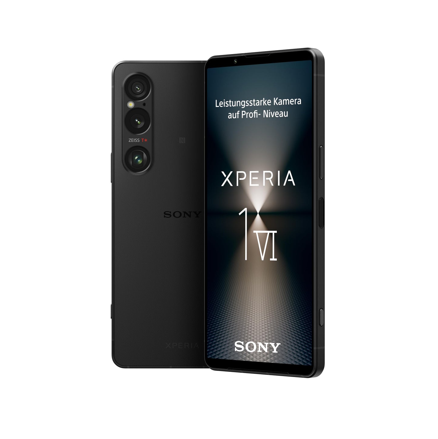 Sony Xperia 1 VI - 6.5" FHD+ HDR OLED, triple lens with innovative sensor, 3.5mm audio, Android 14, IP65/68, black.