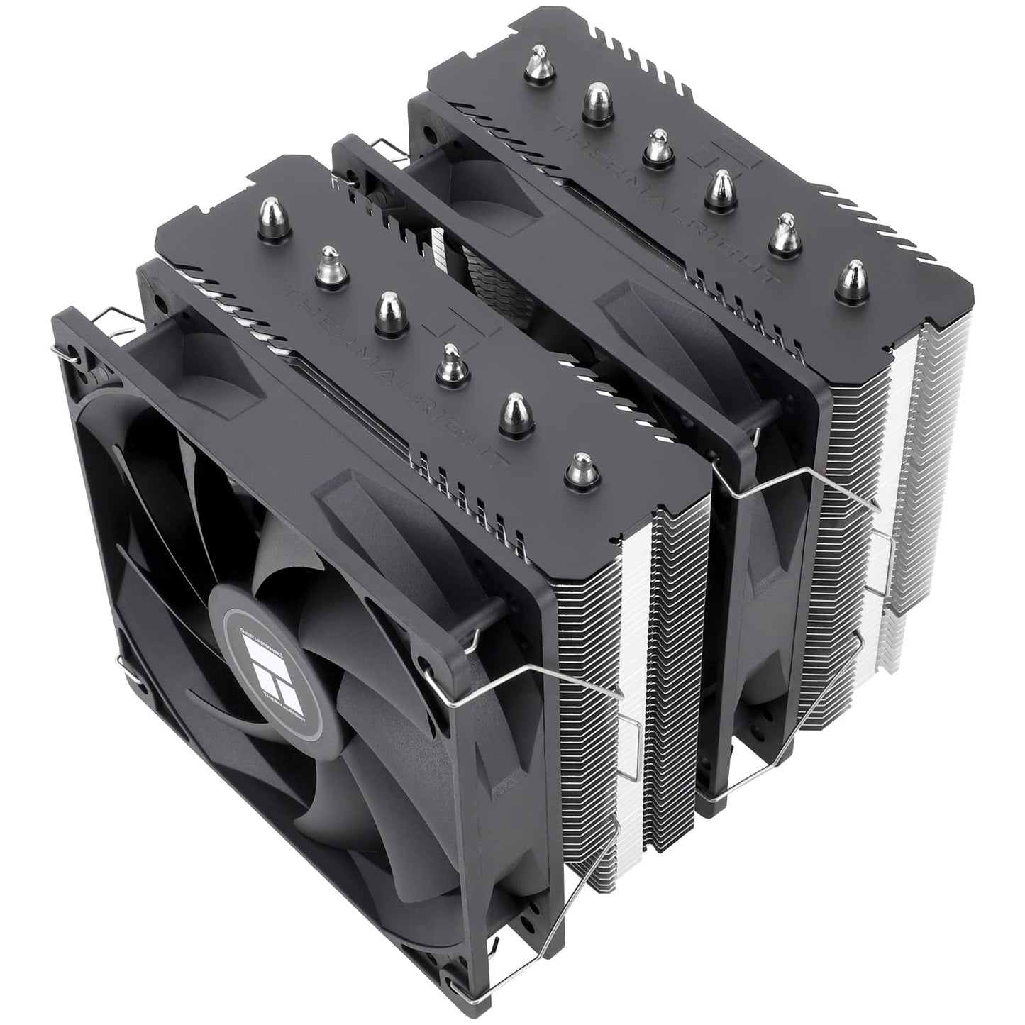 Thermalright Peerless Assassin 120 SE ARGB - 6 heat pipes, dual 120mm PWM fans, aluminum cover, compatible with AMD/Intel.