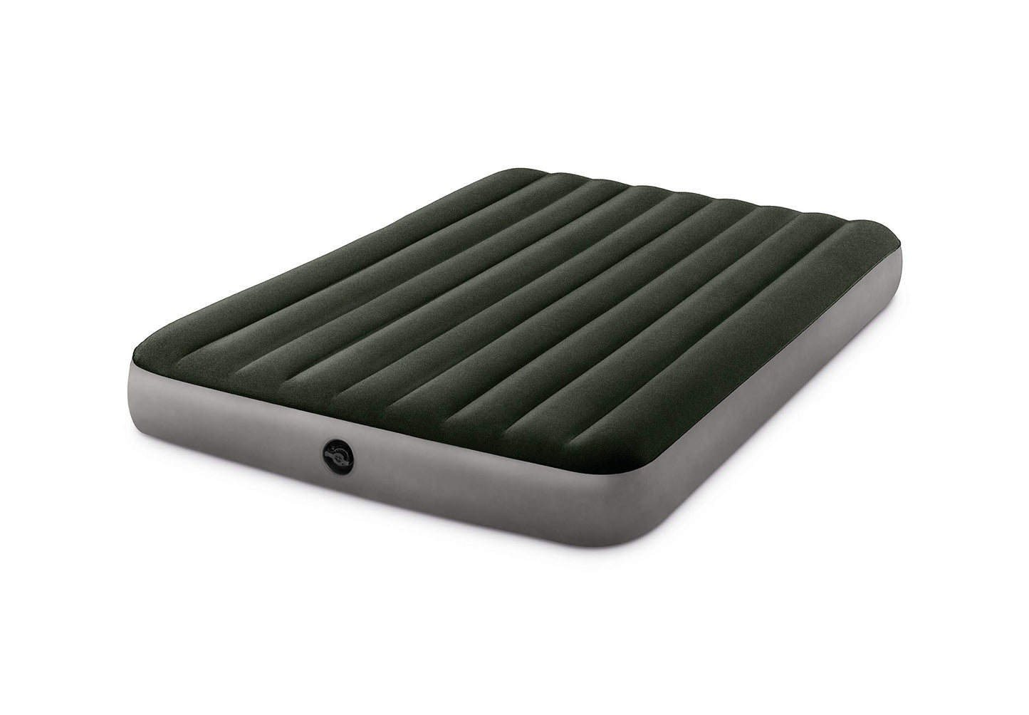 INTEX Dura-Beam kempinga matracis 2 personām (152 x 203 x 25 cm) max. 272 kg – viesu gulta, piepūšamais gultas matracis, Fiber-Tech tehnoloģija (64109)
